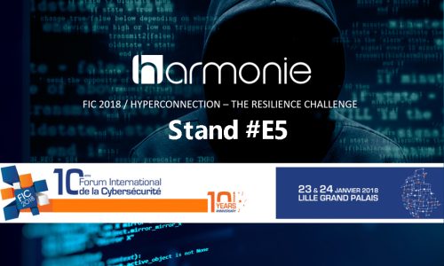 FIC2018  Le défi de la résilience : Retrouvez nous le 23 et 24 janvier à Lille – Stand #E5