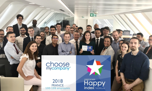Harmonie Technologie est accréditée ChooseMyCompany 2018 dans la catégorie HappyIndex®/AtWork !