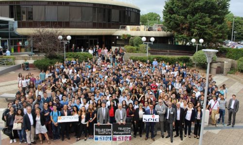 Harmonie Technologie, nouveau parrain des écoles Télécom SudParis et Télécom Ecole de Management, du groupe Mines-Télécom