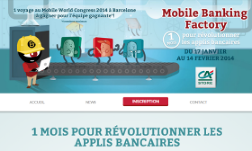 2014 HACKATHON Concours Mobile Banking Factory : Harmonie en support technique sur l’API CA Store et la formation des participants